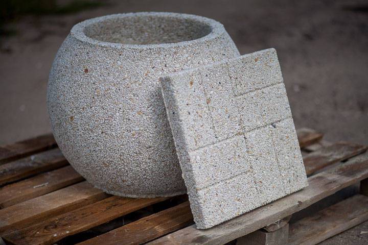 Плитка из каменной крошки